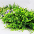 Easily assembled fresh PE artificial greenery foliage for home decor